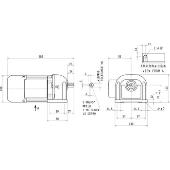 点击查看大图 三菱电机GM-SB-0.1KW-1/10GM-SB系列齿轮电机